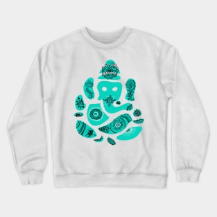 Blue Ganesha Crewneck Sweatshirt